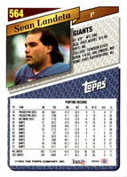 1993 Topps Sean Landeta #564