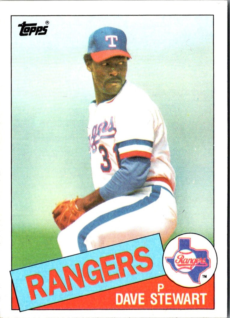 1985 Topps Dave Stewart