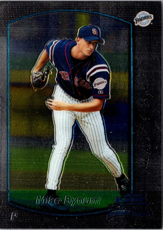 2000 Bowman Draft Picks & Prospects Chrome Mike Bynum #60 Rookie
