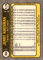 1981 Fleer Jerry Koosman #552