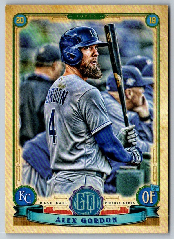 2019 Topps Gypsy Queen Missing Nameplate Alex Gordon #15