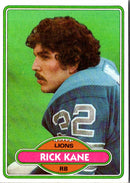 1980 Topps Rick Kane
