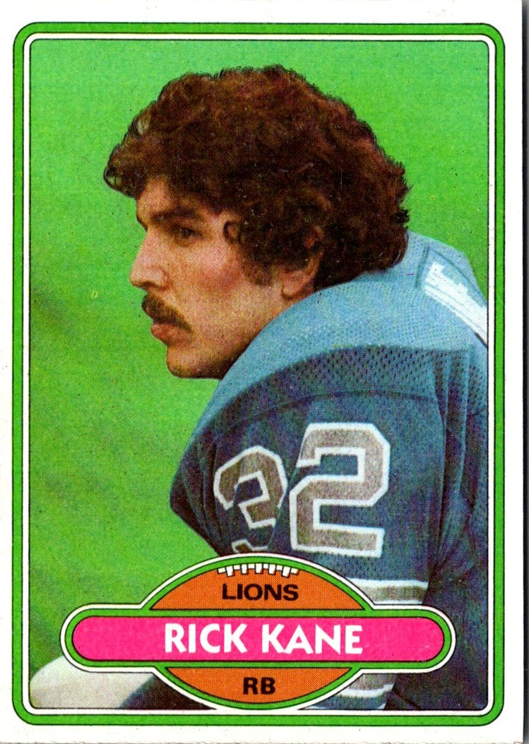1980 Topps Rick Kane