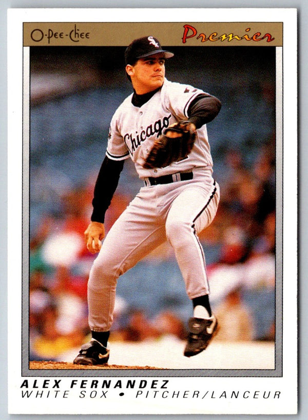 1991 O-Pee-Chee Premier Alex Fernandez #42