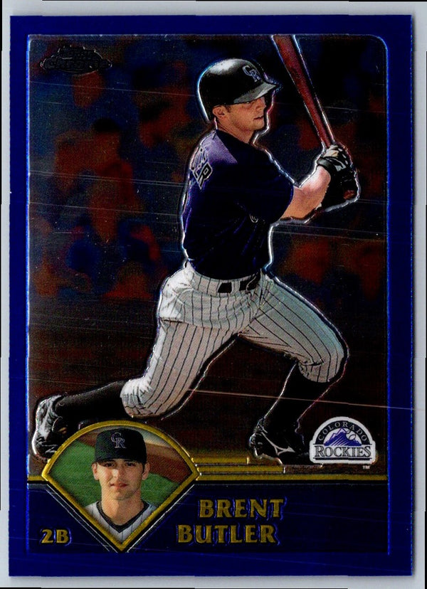 2003 Topps Chrome Brent Butler #169