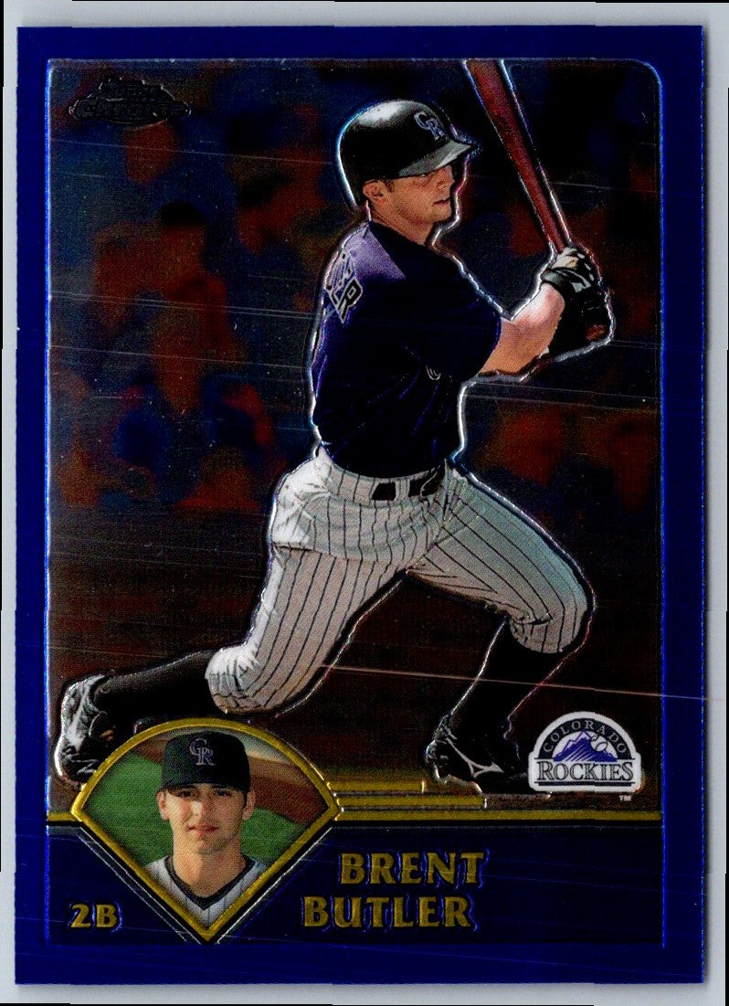 2003 Topps Chrome Brent Butler