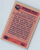 1991 Topps Football Zefross Moss #336