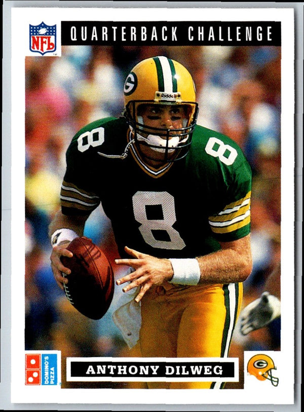 1991 Domino's The Quarterbacks Anthony Dilweg #10