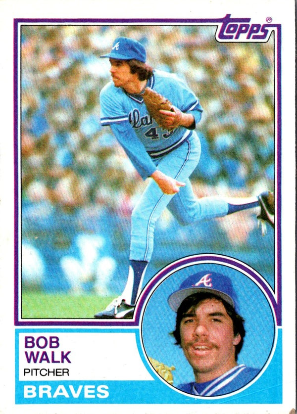 1983 Topps Bob Walk #104