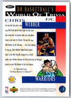 1994 Upper Deck Chris Webber #401