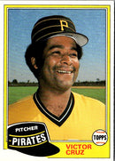 1981 Topps Traded Victor Cruz