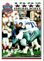 1993 Score Troy Aikman #411