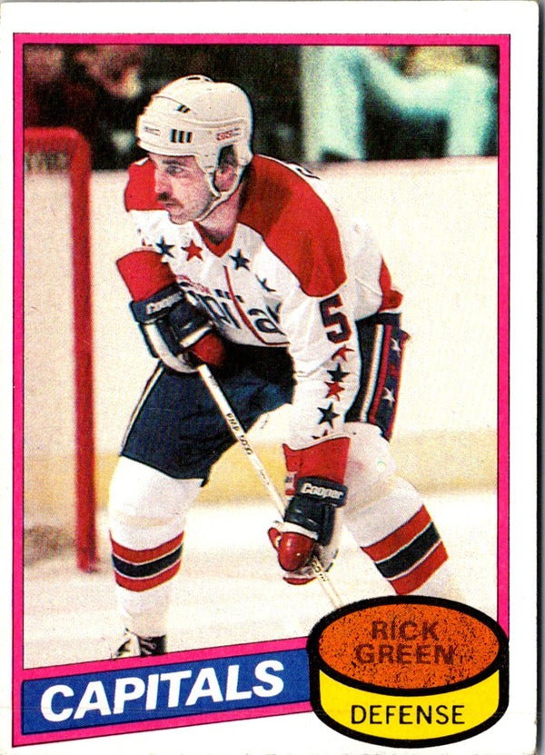 1980 O-Pee-Chee Rick Green #33