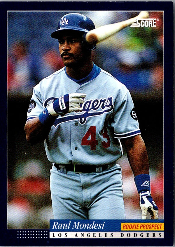 1994 Score Raul Mondesi #618