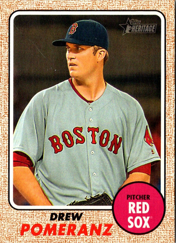 2017 Topps Heritage Drew Pomeranz #195