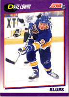 1991 Score American Dave Lowry #149