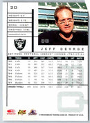 1998 Leaf Rookies And Stars Jeff George