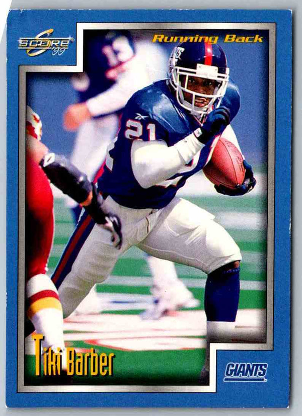 1999 Score Tiki Barber #39