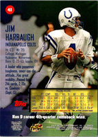 1997 Stadium Club Jim Harbaugh #41