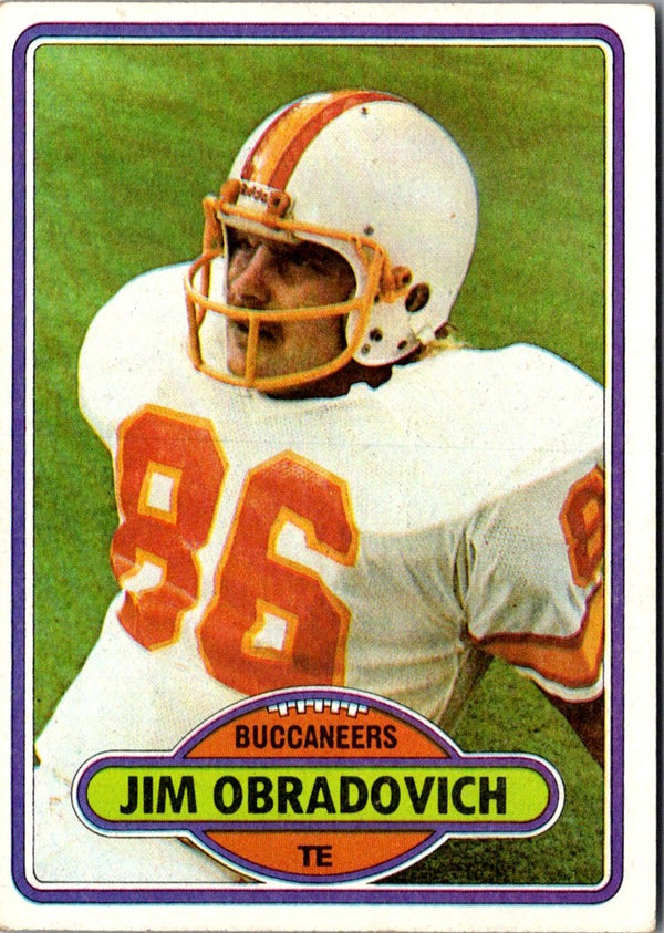 1980 Topps Jim O'Bradovich #437