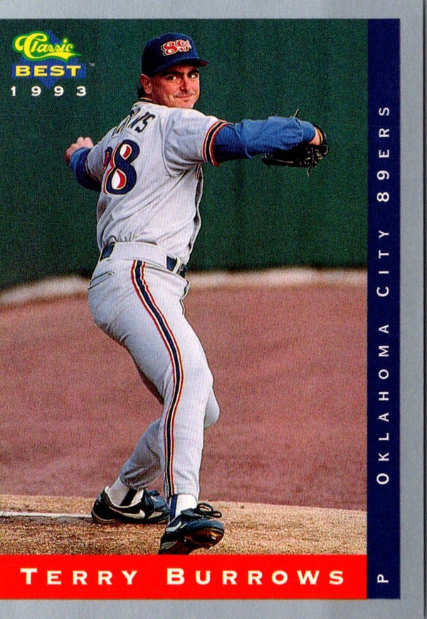 1993 Classic Best Terry Burrows #166