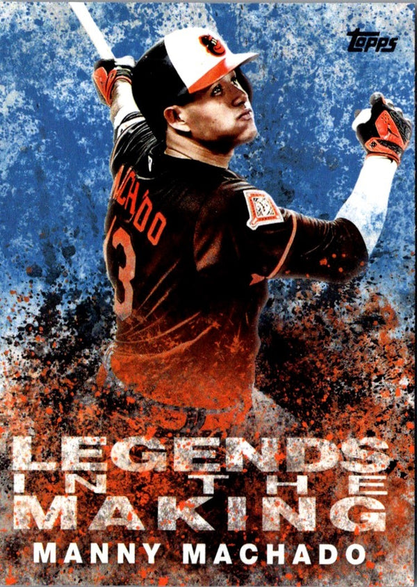 2018 Topps Legends in the Making Manny Machado #LTM-MM