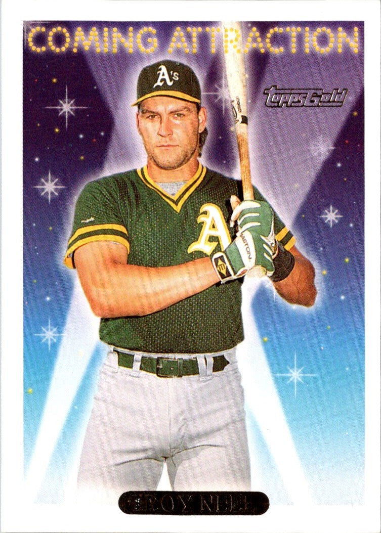 1993 Topps Gold Troy Neel