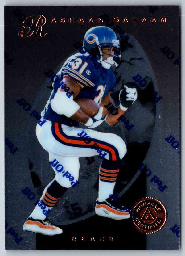 1997 Pinnacle Certified NFL Rashaan Salaam #117