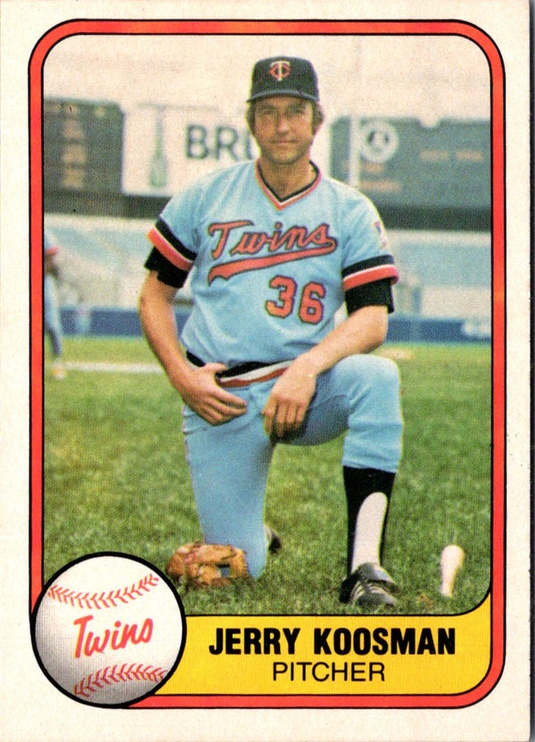 1981 Fleer Jerry Koosman #552