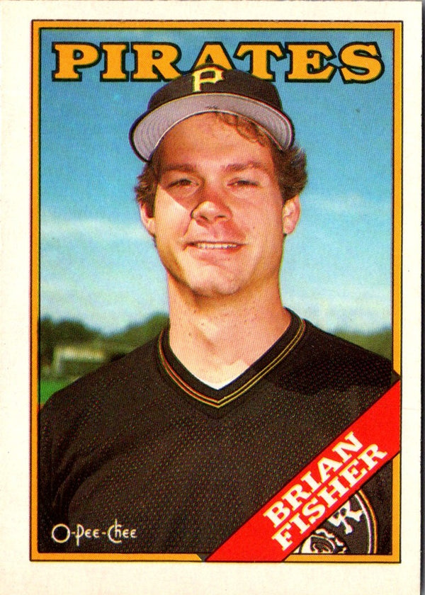 1988 O-Pee-Chee Brian Fisher #193