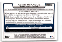 2012 Bowman Draft Picks & Prospects Chrome Kevin McKague #BDPP130