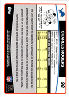 2006 Topps Charles Rogers #98