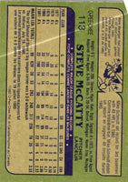 1982 O-Pee-Chee Steve McCatty #113