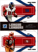 2004 Playoff Prestige League Leaders Amani Toomer/Terrell Owens