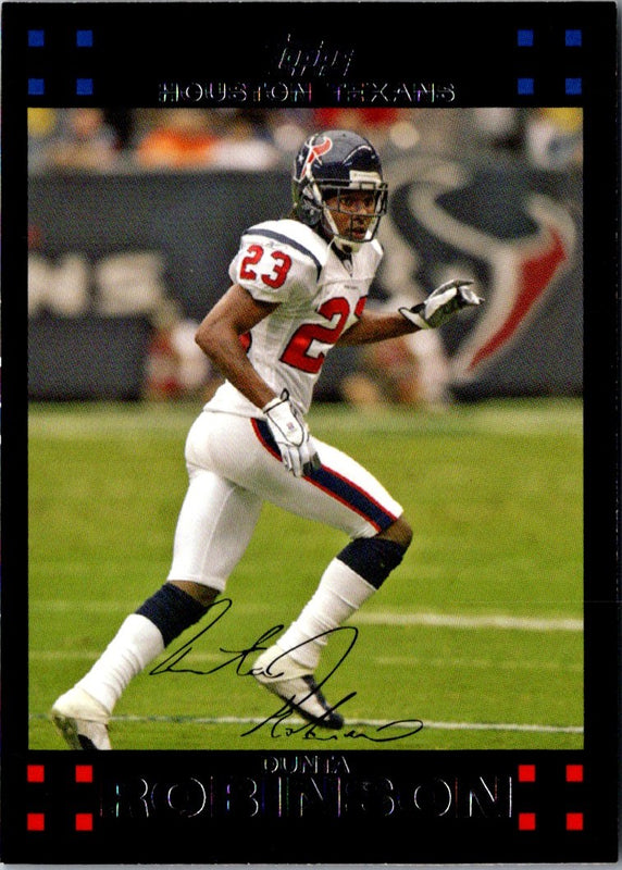 2007 Topps Dunta Robinson #235