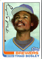1982 Topps Thad Bosley #350