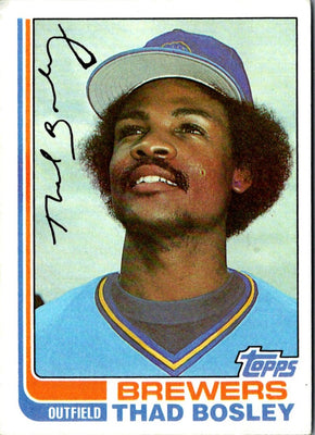 1982 Topps Thad Bosley #350