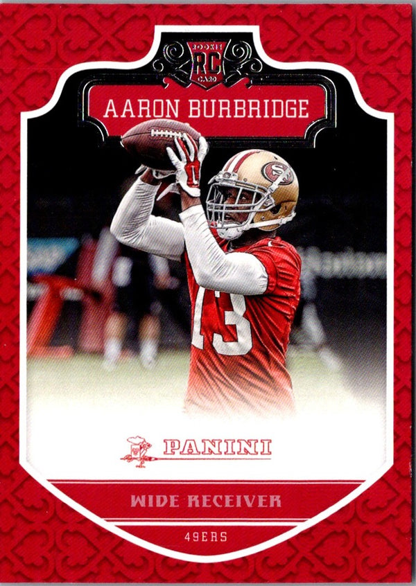 2016 Panini Aaron Burbridge #257 Rookie