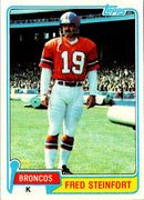 1981 Topps Fred Steinfort