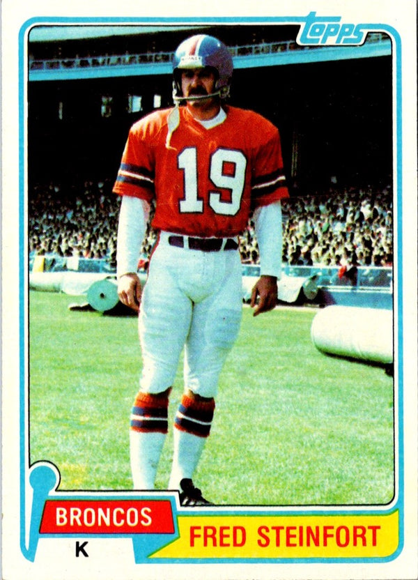 1981 Topps Fred Steinfort #262 NM-MT