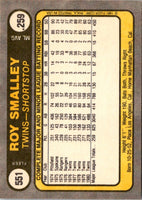 1981 Fleer Roy Smalley #551