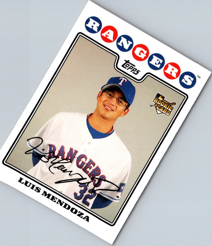 2008 Topps Luis Mendoza #153 Rookie