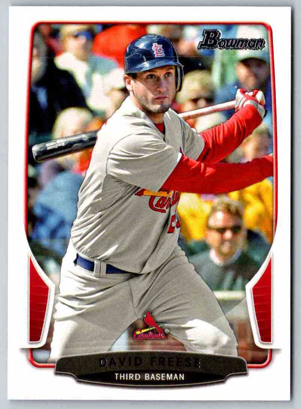 2013 Bowman David Freese #6