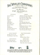 2008 Topps Allen & Ginter Pat Burrell