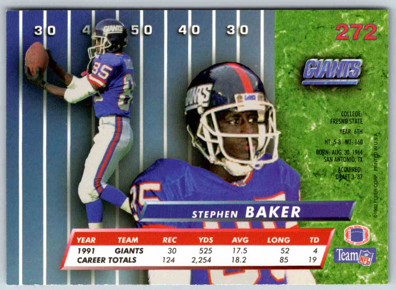 1992 Proset Stephen Baker