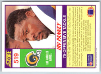 1990 Score Irv Pankey #519
