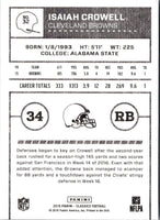 2016 Panini Classics Isaiah Crowell #32