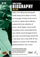 2010 Upper Deck Season Biography Chone Figgins #SB-129