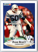 1990 Fleer Duane Bickett