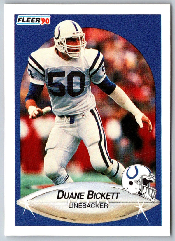 1990 Fleer Duane Bickett #228